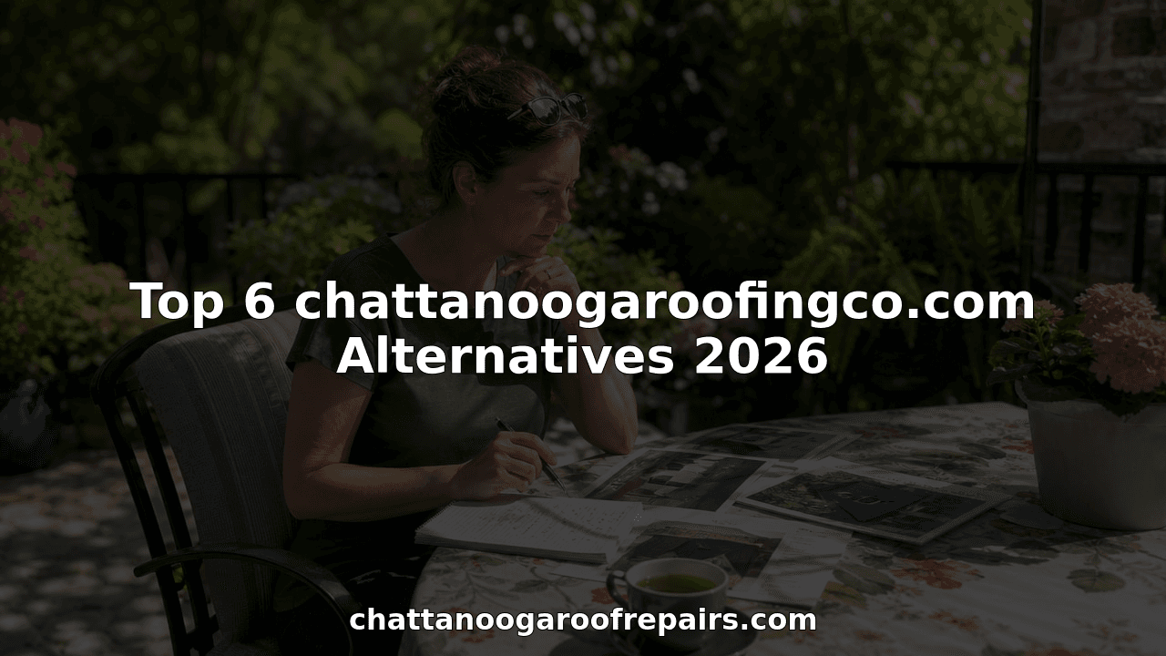 Top 6 chattanoogaroofingco.com Alternatives 2026