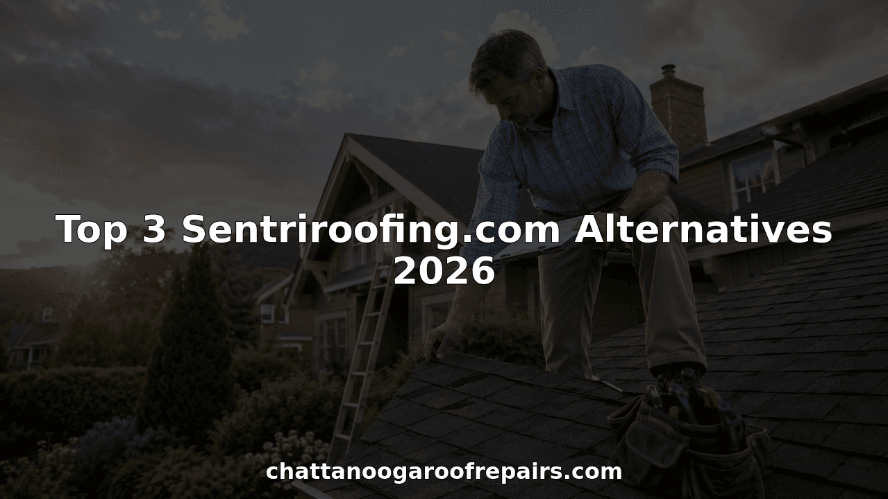 Top 3 Sentriroofing.com Alternatives 2026