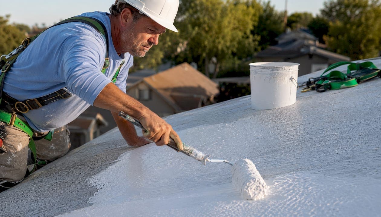 Roof Coating Application: Extend Your Roof Life and Save Energy
